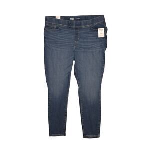 LEVI STRAUSS NEW $60 Totally Shaping Pull-On‎ Skinny Jean Medium Wash Size 35
